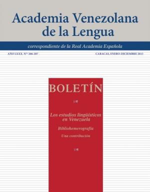 Academia venezolana de la lengua N°197-198, 199-200